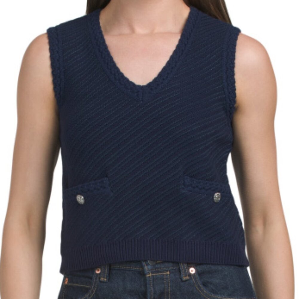 RAG & BONE Blaire V-neck Vest - Picture 3 of 5